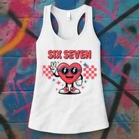 Six Seven 6-7 Valentines Day Women's Tank Top thumb 3