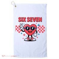 Six Seven 6-7 Valentines Day Golf Towel thumb 0