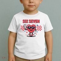 Six Seven 6-7 Valentines Day Toddler T-Shirt thumb 2