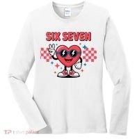 Six Seven 6-7 Valentines Day Women's Long Sleeve Shirt thumb 0