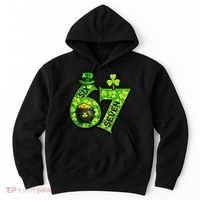 Six Seven 6-7 St Patricks Day 67 Paddys Meme Hoodie thumb 0