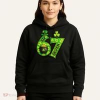 Six Seven 6-7 St Patricks Day 67 Paddys Meme Hoodie thumb 5