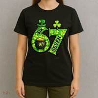 Six Seven 6-7 St Patricks Day 67 Paddys Meme T-Shirt thumb 4