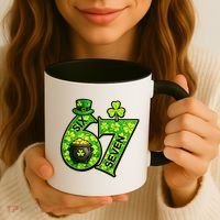 Six Seven 6-7 St Patricks Day 67 Paddys Meme Coffee Mug thumb 3