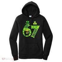 Six Seven 6-7 St Patricks Day 67 Paddys Meme Women's Hoodie thumb 0