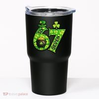 Six Seven 6-7 St Patricks Day 67 Paddys Meme Tumbler thumb 0