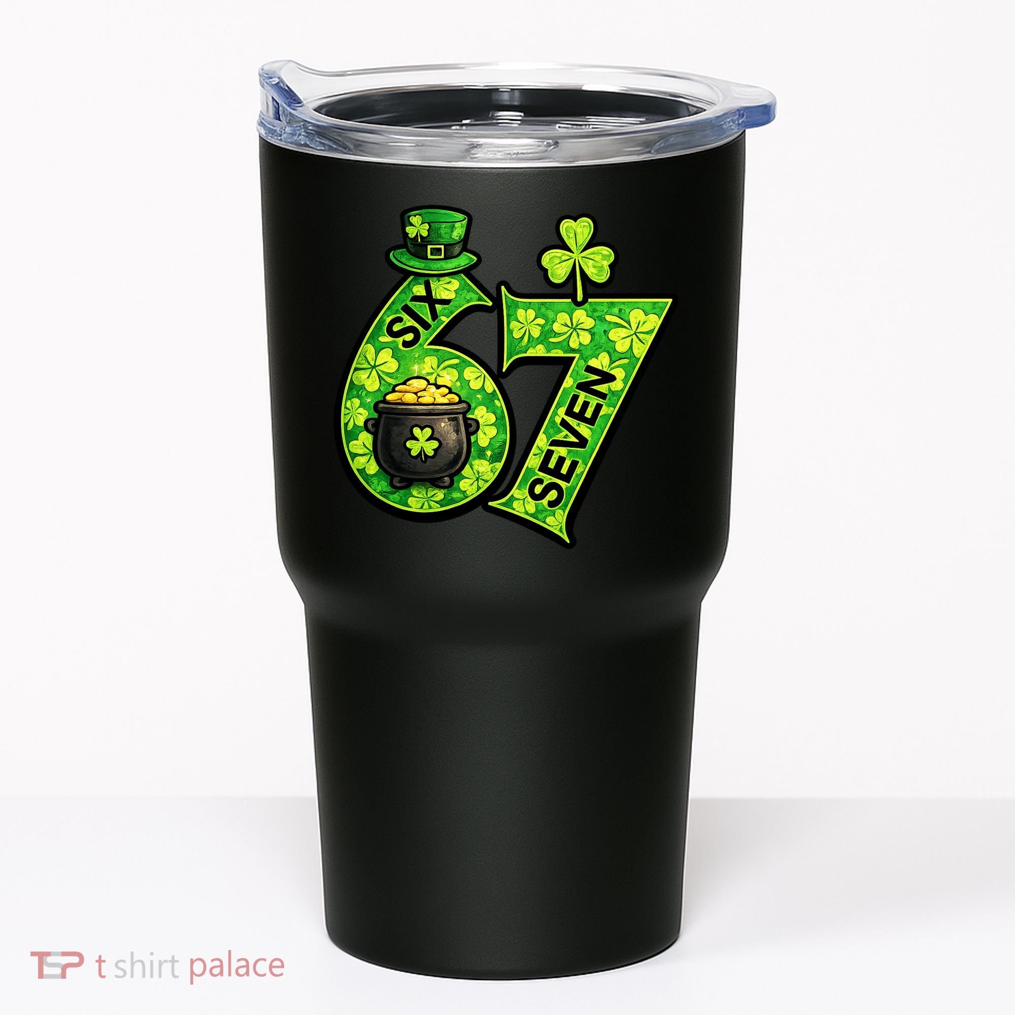 Six Seven 6-7 St Patricks Day 67 Paddys Meme Tumbler