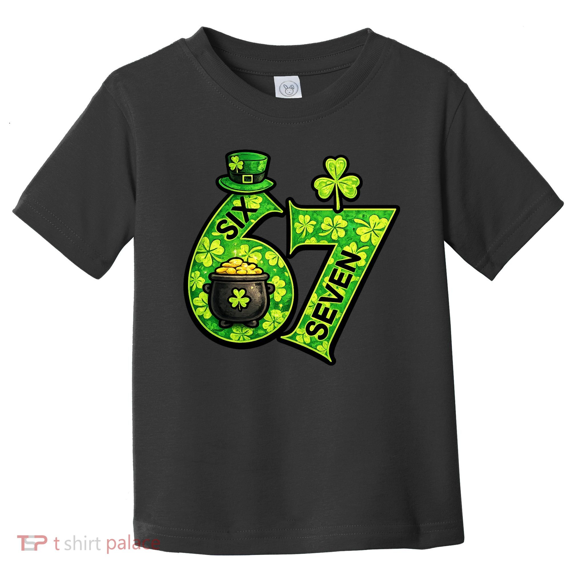 Six Seven 6-7 St Patricks Day 67 Paddys Meme Toddler T-Shirt