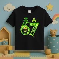 Six Seven 6-7 St Patricks Day 67 Paddys Meme Toddler T-Shirt thumb 3