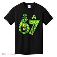 Six Seven 6-7 St Patricks Day 67 Paddys Meme Kids T-Shirt thumb 0