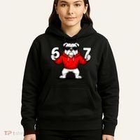 Six Seven 67 Meme Bulldogs Number 6 And 7 Hoodie thumb 5