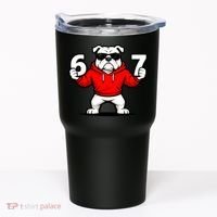 Six Seven 67 Meme Bulldogs Number 6 And 7 Tumbler thumb 0