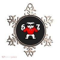 Six Seven 67 Meme Bulldogs Number 6 And 7 Ornament thumb 0