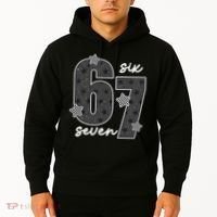 Six Seven 6-7 Meme 67 Classic Retro Hoodie thumb 2