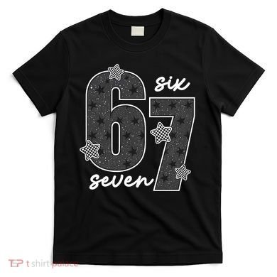 Six Seven 6-7 Meme 67 Classic Retro T-Shirt