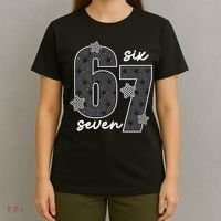 Six Seven 6-7 Meme 67 Classic Retro T-Shirt thumb 4