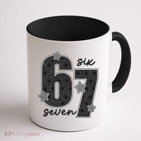 Six Seven 6-7 Meme 67 Classic Retro Coffee Mug thumb 1