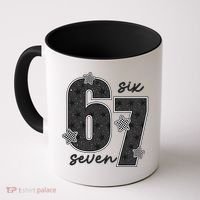 Six Seven 6-7 Meme 67 Classic Retro Coffee Mug thumb 0