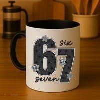 Six Seven 6-7 Meme 67 Classic Retro Coffee Mug thumb 4