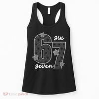 Six Seven 6-7 Meme 67 Classic Retro Women's Tank Top thumb 0