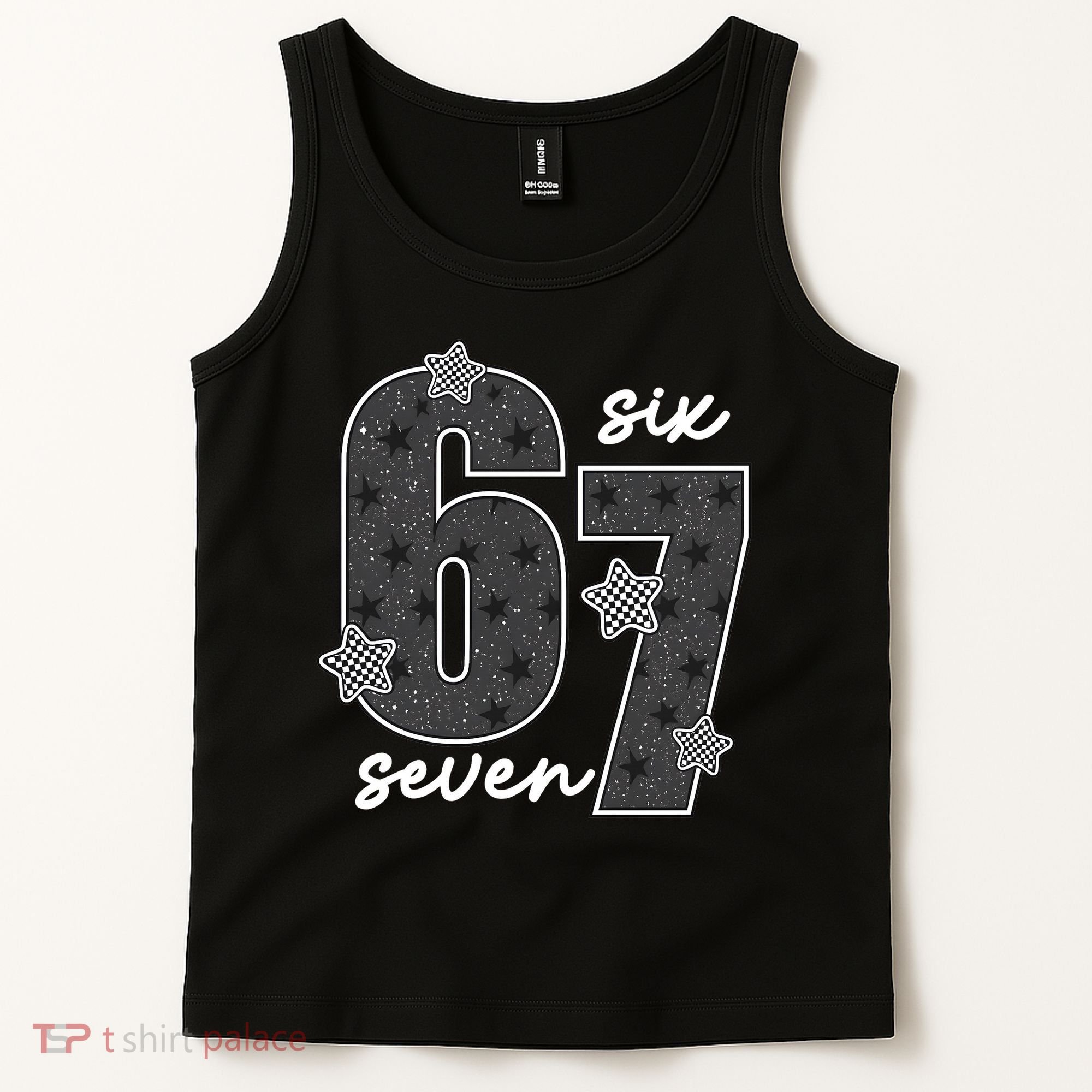 Six Seven 6-7 Meme 67 Classic Retro Tank Top