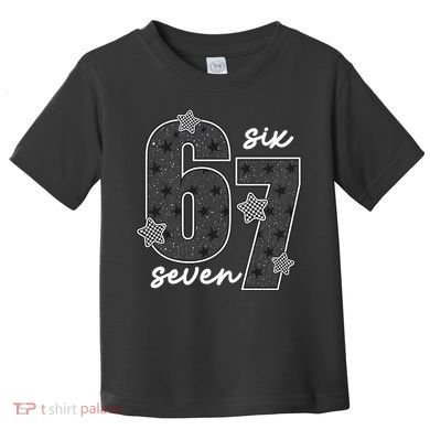 Six Seven 6-7 Meme 67 Classic Retro Toddler T-Shirt
