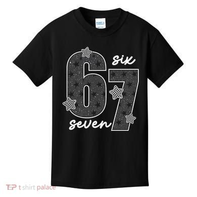 Six Seven 6-7 Meme 67 Classic Retro Kids T-Shirt