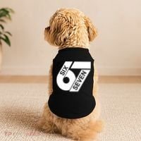 Six Seven 6-7 Meme 67 Sixty Seven Logo  Doggie Tank thumb 2