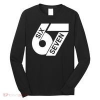 Six Seven 6-7 Meme 67 Sixty Seven Logo  Long Sleeve Shirt thumb 0