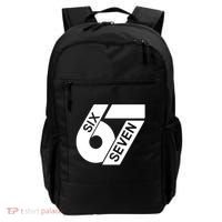 Six Seven 6-7 Meme 67 Sixty Seven Logo  Backpack thumb 0
