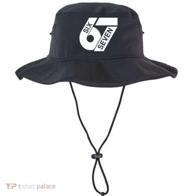 Six Seven 6-7 Meme 67 Sixty Seven Logo  Bucket Hat