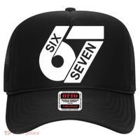 Six Seven 6-7 Meme 67 Sixty Seven Logo  Hat thumb 0