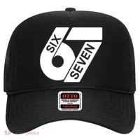 Six Seven 6-7 Meme 67 Sixty Seven Logo  Hat thumb 0
