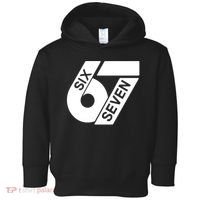 Six Seven 6-7 Meme 67 Sixty Seven Logo  Toddler Hoodie thumb 0