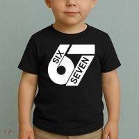 Six Seven 6-7 Meme 67 Sixty Seven Logo  Toddler T-Shirt thumb 2