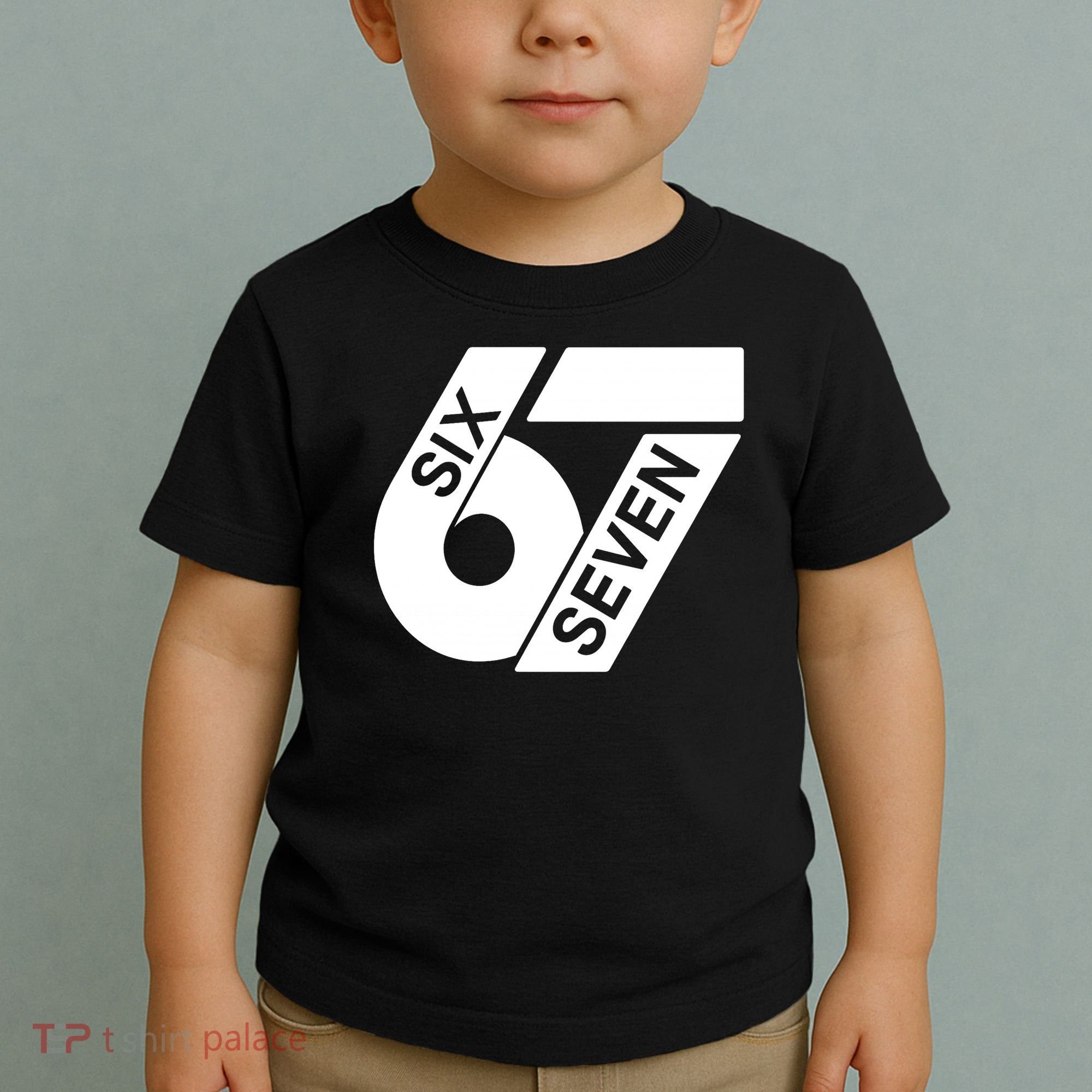 Six Seven 6-7 Meme 67 Sixty Seven Logo  Toddler T-Shirt