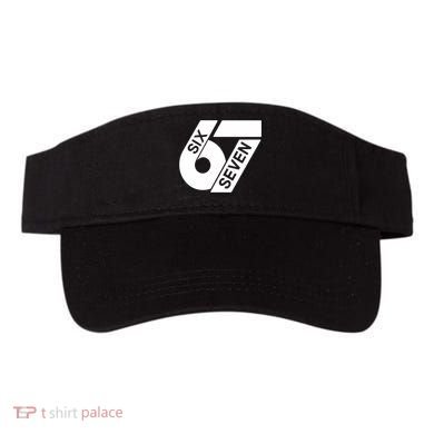 Six Seven 6-7 Meme 67 Sixty Seven Logo  Visor