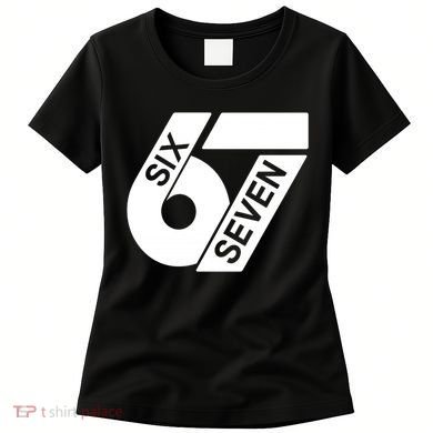 Six Seven 6-7 Meme 67 Sixty Seven Logo  Women's T-Shirt