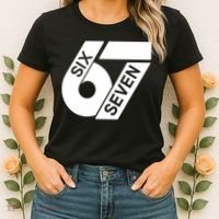 Six Seven 6-7 Meme 67 Sixty Seven Logo  Women's T-Shirt thumb 2