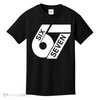 Six Seven 6-7 Meme 67 Sixty Seven Logo  Kids T-Shirt thumb 0