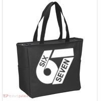 Six Seven 6-7 Meme 67 Sixty Seven Logo  Tote Bag thumb 2