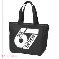 Six Seven 6-7 Meme 67 Sixty Seven Logo  Tote Bag thumb 3