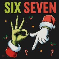Six Seven 6 7 67 Meme Christmas Xmas Funny Toddler Hoodie thumb 2