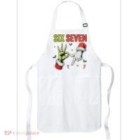 Six Seven 6 7 67 Meme Christmas Xmas Funny Apron thumb 0