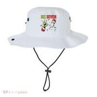 Six Seven 6 7 67 Meme Christmas Xmas Funny Bucket Hat thumb 0