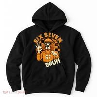 Six Seven 67 Dog 6-7 College Football Hoodie thumb 0