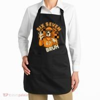 Six Seven 67 Dog 6-7 College Football Apron thumb 2