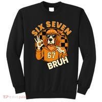 Six Seven 67 Dog 6-7 College Football Sweatshirt thumb 0