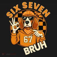 Six Seven 67 Dog 6-7 College Football Mousepad thumb 1