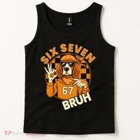 Six Seven 67 Dog 6-7 College Football Tank Top thumb 2